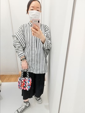 「Marc by Marc Jacobs（マークバイマークジェイコブス）のアイテム（腕時計）」を使った、20230802kkさん（レディース・152cm）の秋コーディネート