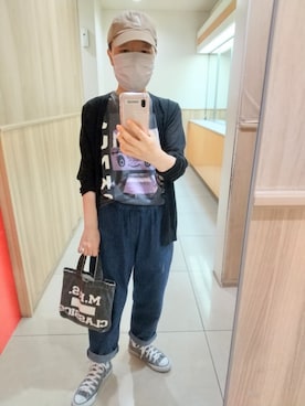 「LOGOS（ロゴス）のアイテム」を使った、20230802kkさん（レディース・152cm）の夏コーディネート