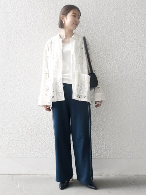 SHIPS any:〈洗濯機可能〉USAコットン 裏毛 サイドライン スウェット