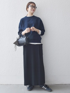 机さん（骨格ナチュラル・レディース・166cm）の秋コーディネート