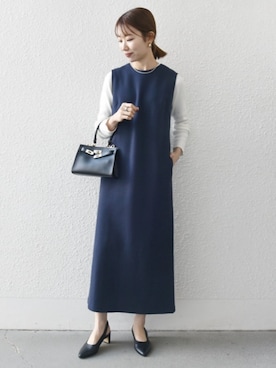 「REMME（レメ）のアイテム」を使った、机さん（骨格ナチュラル・レディース・166cm）の春コーディネート
