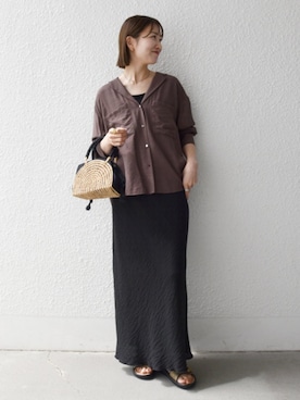 机さん(レディース・166cm)の春コーディネート