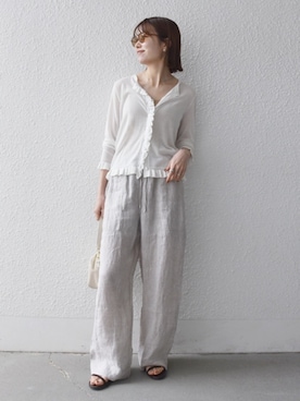 机さん（レディース・166cm）の春コーディネート