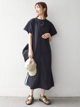 机さん(レディース・166cm)の夏コーディネート