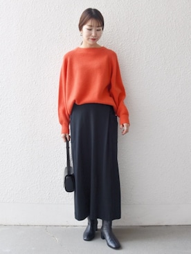 「イエベ春」｜机さん（レディース・166cm）の秋コーディネート