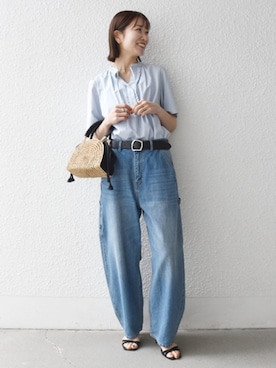 机さん(レディース・166cm)の夏コーディネート