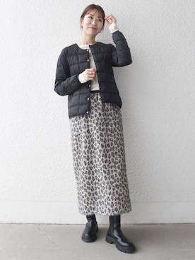 机さん（骨格ナチュラル・レディース・166cm）の秋コーディネート