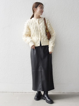 「イエベ春」｜机さん（レディース・166cm）の秋コーディネート