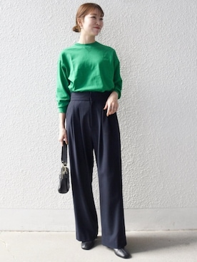 机さん（骨格ナチュラル・レディース・166cm）の冬コーディネート