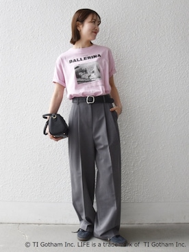 机さん(レディース・166cm)の春コーディネート