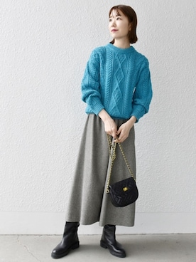 SHIPS any: 〈洗濯機可能〉 ウールライク キュロット パンツを使った