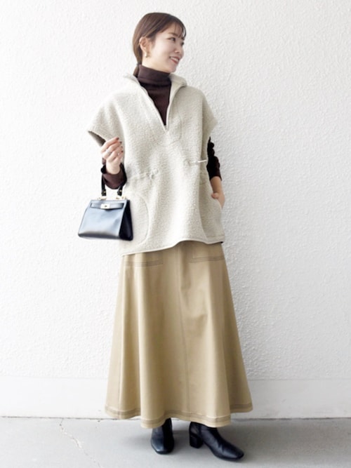 SHIPS any:〈手洗い可能〉デリケート リブ タートルネック ニット プル