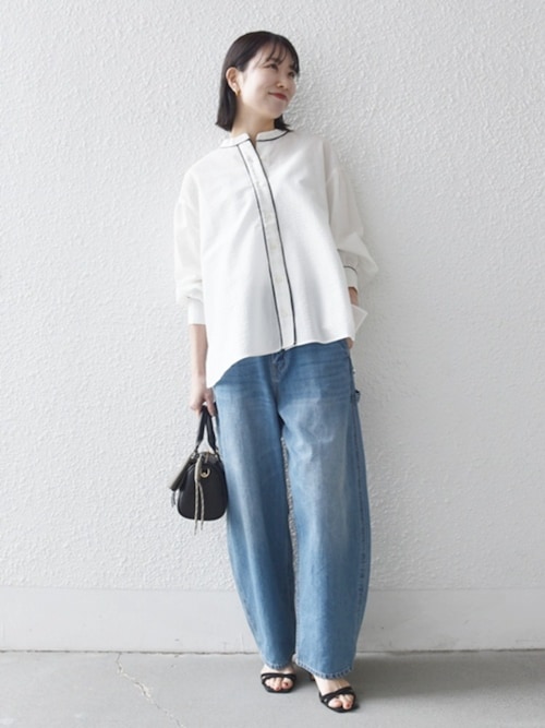 試着のみ 0 ハッシュニュアンス SOPHIE ビックリボンブラウス ビッグリボンセミシアーブラウス(ブラウス・シャツ)｜TOPS（トップス