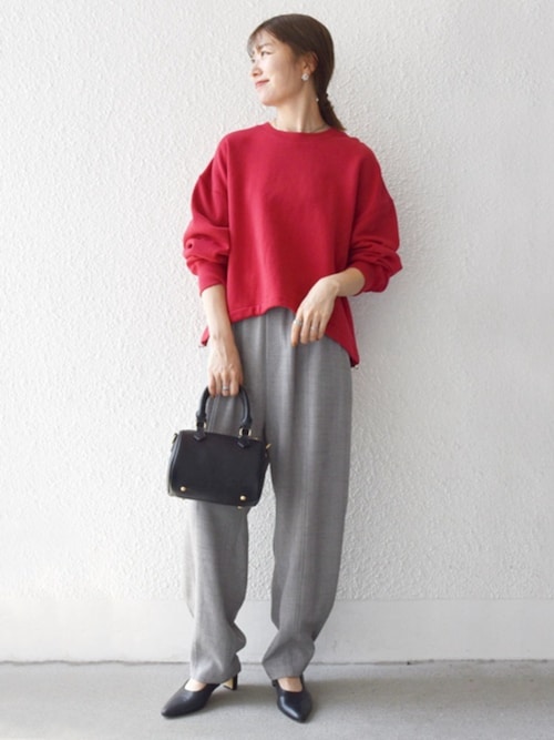 WEB限定】SHIPS any:〈洗濯機可能〉USA コットン 裏起毛