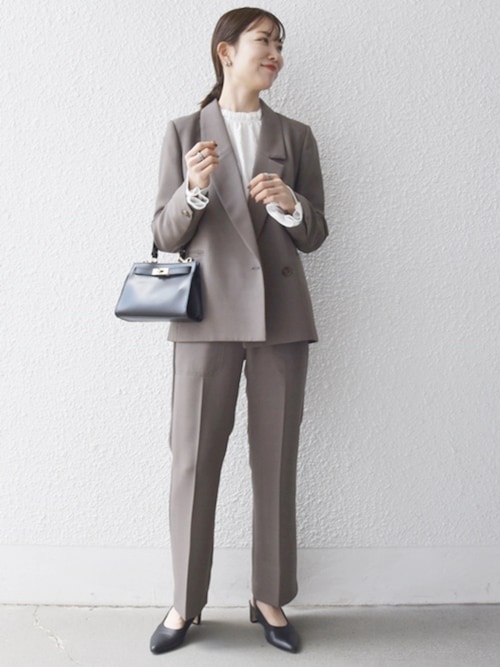 SHIPS any:〈洗濯機可能〉ダブルクロス セミダブル ジャケット