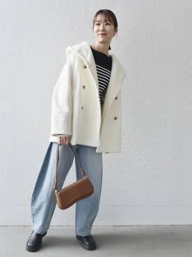 「SHIPS any（シップス エニィ）のアイテム（その他アウター）」を使った、机さん（レディース・166cm）の秋コーディネート