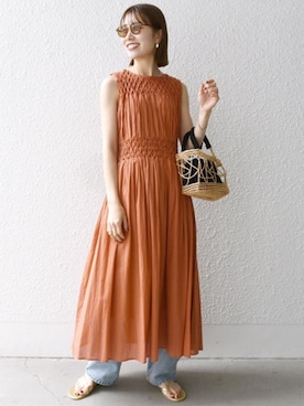 机さん（レディース・166cm）の春コーディネート