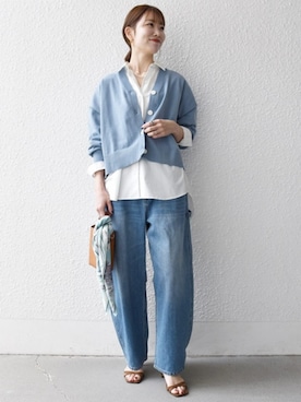 机さん(レディース・166cm)の春コーディネート