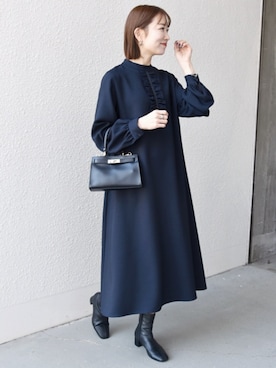 机さん(レディース・166cm)の冬コーディネート