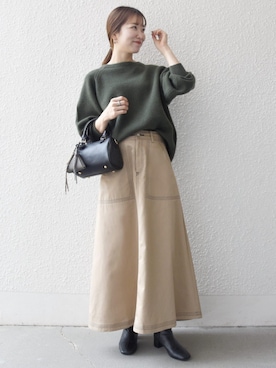 机さん（レディース・166cm）の冬コーディネート