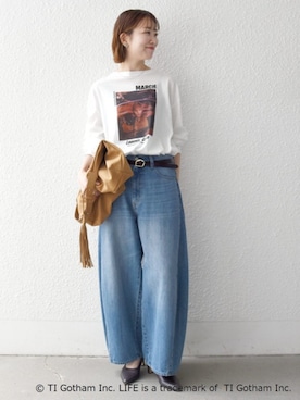 「GOOD ROCK SPEED（グッドロックスピード）のアイテム」を使った、机さん（レディース・166cm）の夏コーディネート
