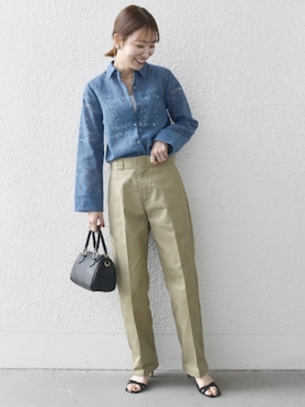 机さん(レディース・166cm)の春コーディネート