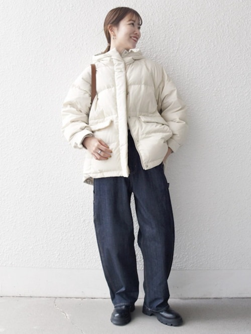 WEB限定】SHIPS any: フーディ ショート ダウン ジャケット 2（ダウン