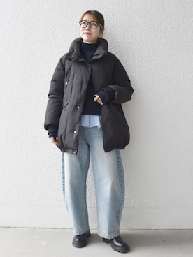 「アイテム（シャツ/ブラウス）」を使った、机さん（レディース・166cm）の秋コーディネート