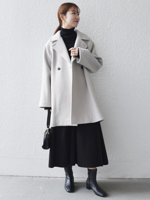 SHIPS any〈シップスエニィ〉 テーラード ウール ミドル丈 コート シップス エニィ SHIPS any 【WEB限定】SHIPS any:〈撥水/防風等〉多