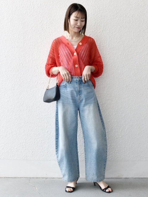bon_meur:〈洗濯機可能〉コクーン シルエット デニム パンツ