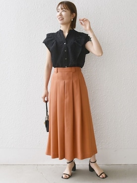机さん(レディース・166cm)の春コーディネート