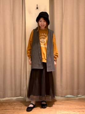 きのぴーさん（レディース・157cm）の秋コーディネート