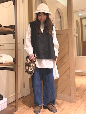 きのぴーさん（レディース・157cm）の秋コーディネート