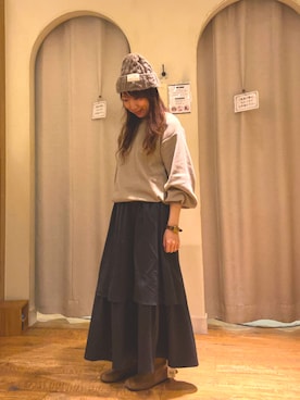 きのぴーさん（レディース・157cm）の秋コーディネート