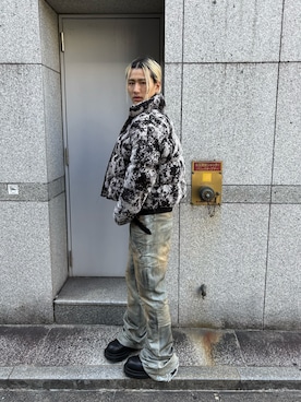 「アイテム（ダウンジャケット/コート）」を使った、たいがさん（メンズ・175cm）の秋コーディネート