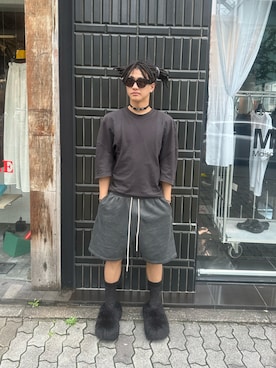 「WHITELAND（ホワイトランド）のアイテム（その他パンツ）」を使った、たいがさん（メンズ・175cm）の夏コーディネート