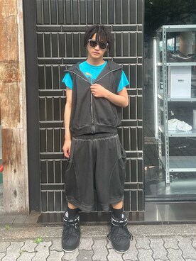 「ダンケ」｜たいがさん（メンズ・175cm）の夏コーディネート