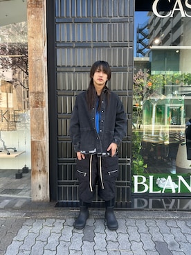 「DANKE SCHON（ダンケシェーン）のアイテム（デニムジャケット）」を使った、たいがさん（メンズ・175cm）の春コーディネート