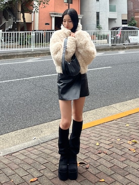 与口令央奈さんのコーディネート