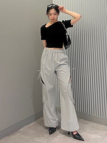 レースアップリボンパンプス｜エモダ（EMODA）アウトレット公式通販