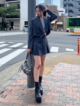 与口令央奈さんのコーディネート