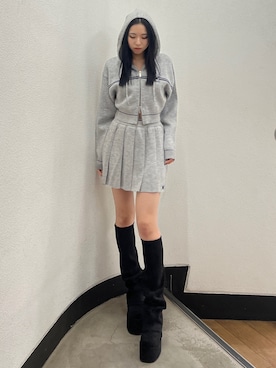 与口令央奈さんのコーディネート