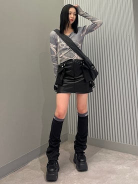 与口令央奈さんのコーディネート
