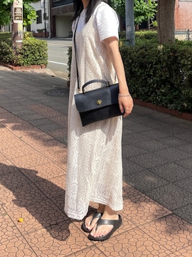 「KOBE LETTUCE（コウベレタス）のアイテム」を使った、himabell333さん（レディース・157cm）の秋コーディネート