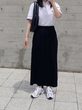 「GeeRA（ジーラ）のアイテム」を使った、himabell333さん（レディース・157cm）の夏コーディネート