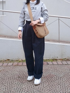 「ジャーマントレーナー」｜himabell333さん（レディース・157cm）の秋コーディネート