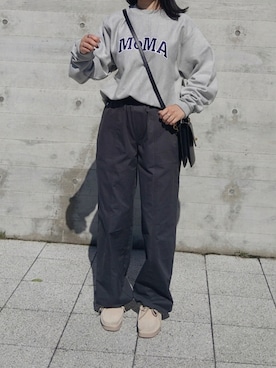 「clarks」｜「アイテム（シューズ）」を使った、himabell333さん（レディース・157cm）の冬コーディネート