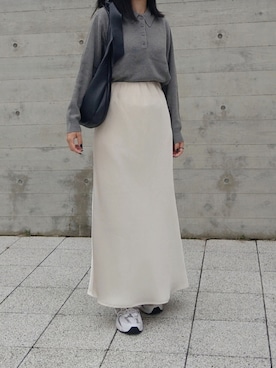 「ナロースカート」｜himabell333さん（レディース・157cm）の秋コーディネート