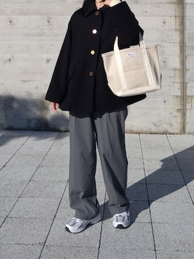 「ORCIVAL（オーシバル）のアイテム」を使った、himabell333さん（レディース・157cm）の冬コーディネート