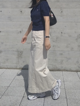 「U.S. POLO ASSN.（ユーエスポロアッスン）のアイテム」を使った、himabell333さん（レディース・157cm）の春コーディネート